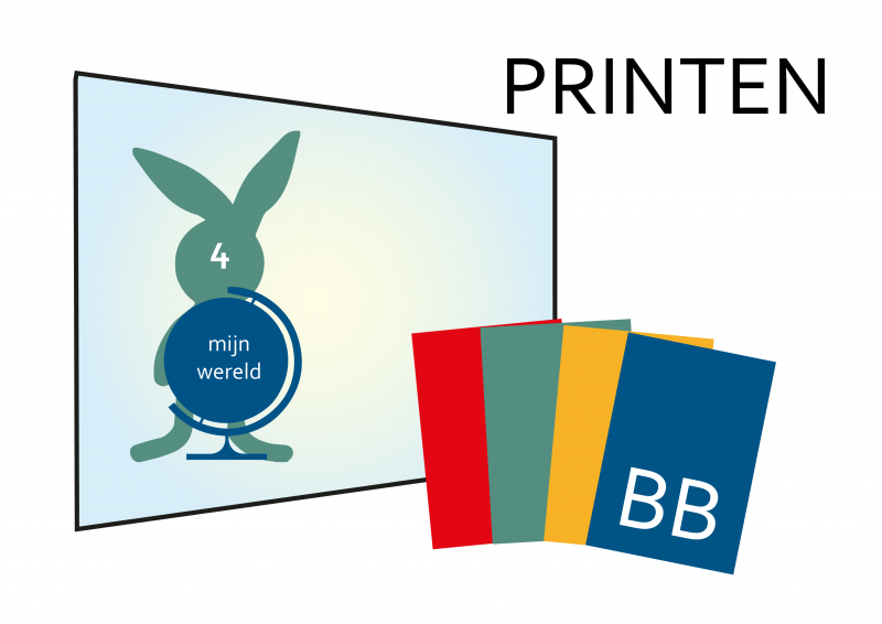 Printen wereld bovenbouw