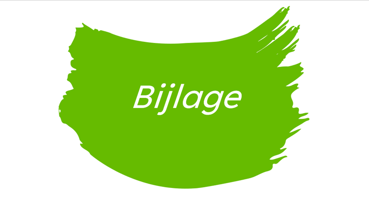 De Bijlage